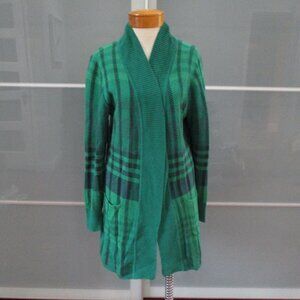 Isaac Mizrahi Live Open Front Long Sleeve Cardigan